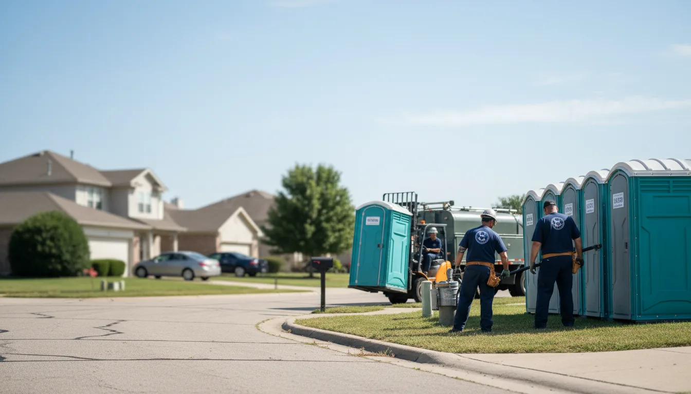 Porta Potty Rental in Henderson, TX near me